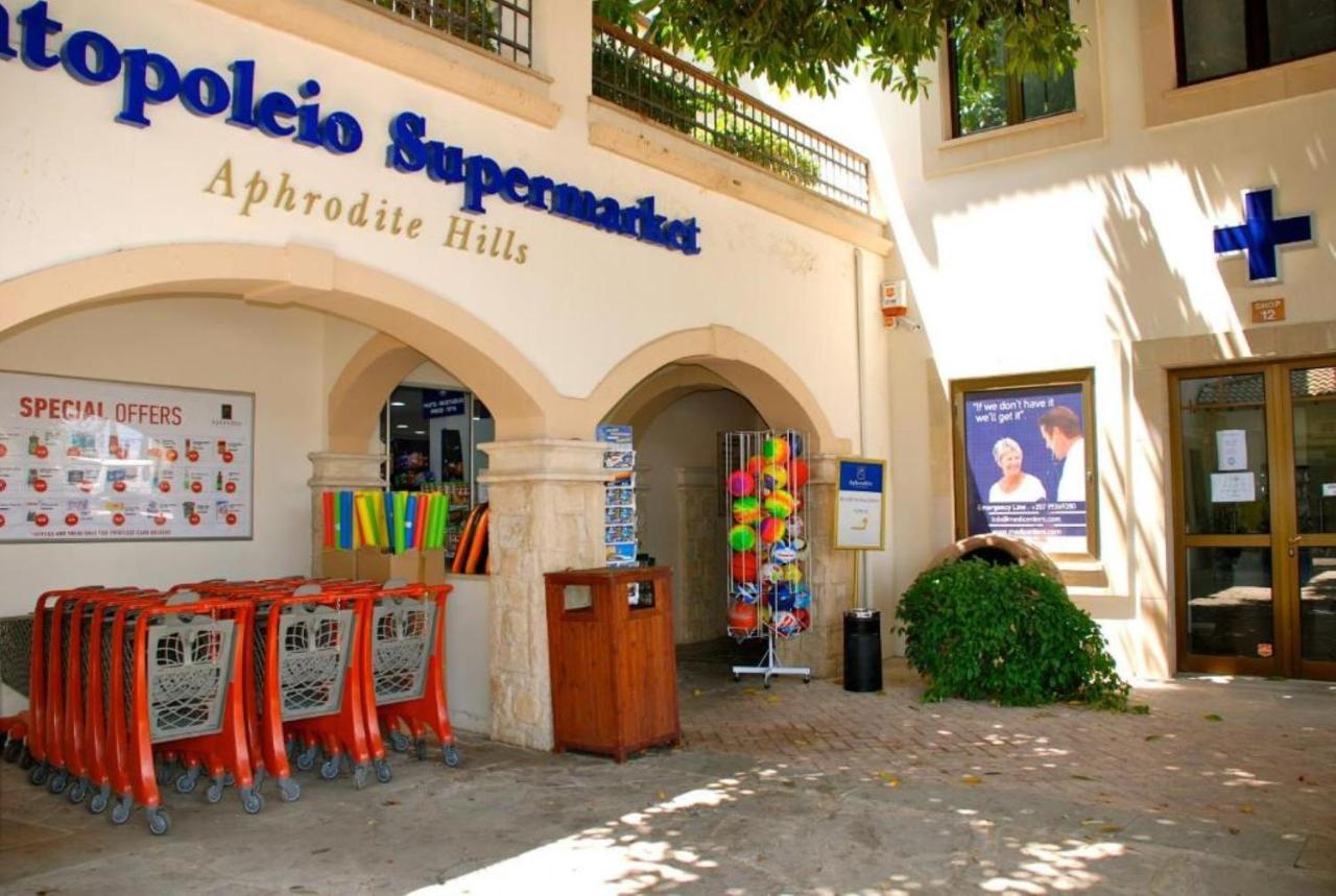 1 Bedroom Apartment Pyrgos With Beautiful Sea And Sunset Views, Aphrodite Hills Resort Kouklia Exterior photo